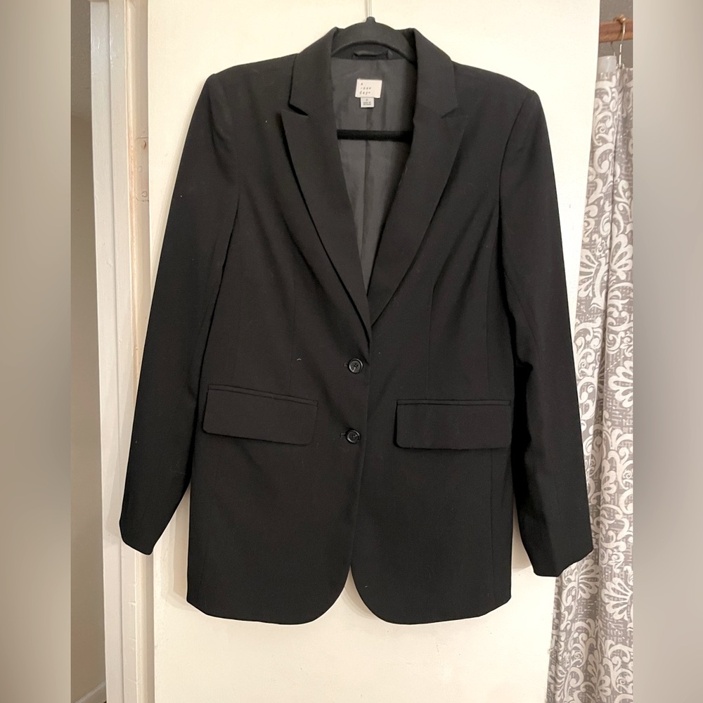 Oversized Black Blazer , size small . New